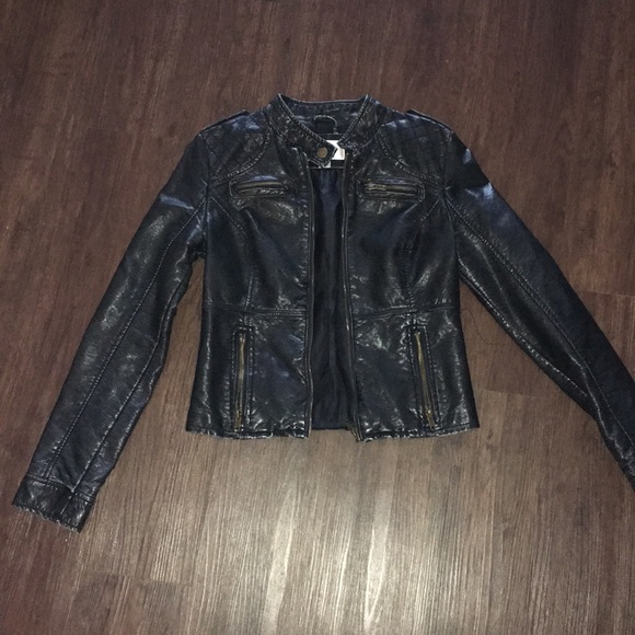 Xhilaration Jackets & Blazers - Black moto leather jacket